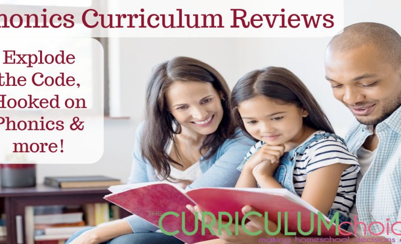 This is a collection of Phonics Curriculum Reviews from here at The Curriculum Choice. Includes reviews about programs like Explode the Code and Hooked on Phonics.