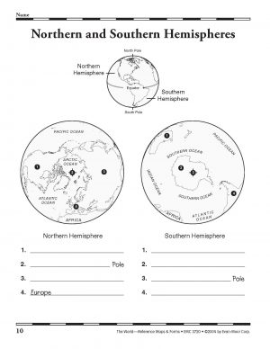 Evan-Moor The World Reference Maps and Forms - The Curriculum Choice