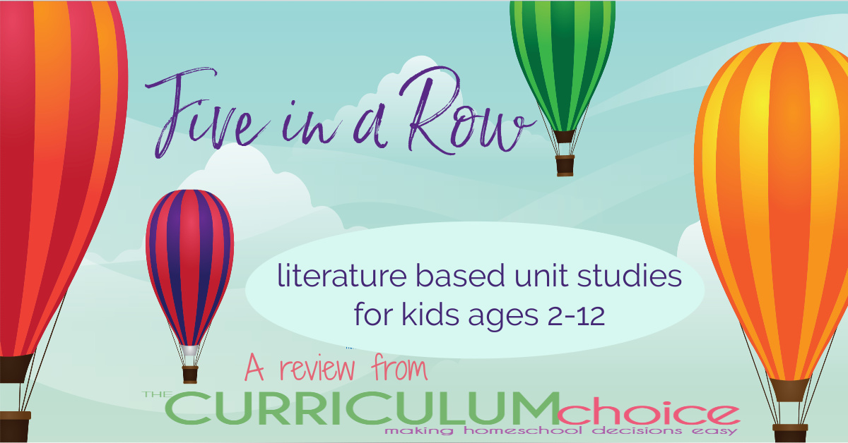 Five in a Row – Literature based unit studies
