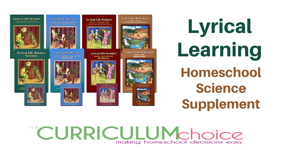 Lyrical Learning – Homeschool Science Supplement