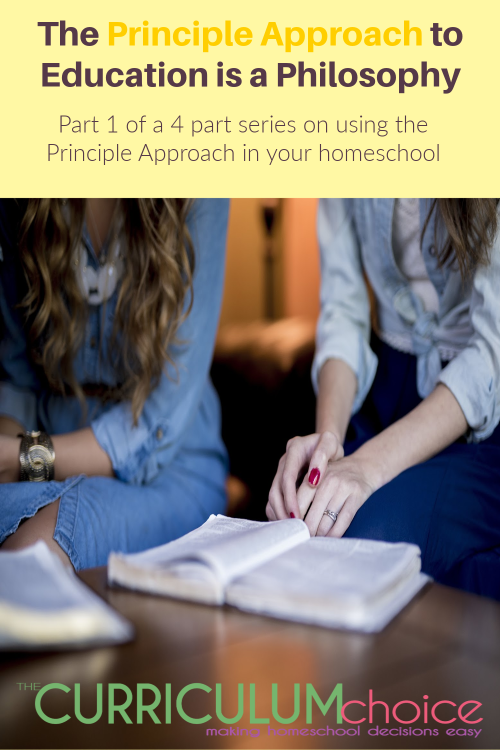 The Principle Approach is a Philosophy that examines history, not as a series of secondary causes listed in a textbook, but through eyes of faith looking for the hand of God working in the hearts of men and nations to bring true liberty. This is Part I of IV that explore what the Principle Approach is and how to apply this to homeschooling.