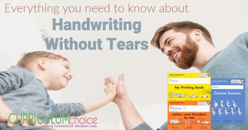 Handwriting Without Tears is a simple to use, affordable, print through cursive handwriting program for kids in Pre-K through grade 5.