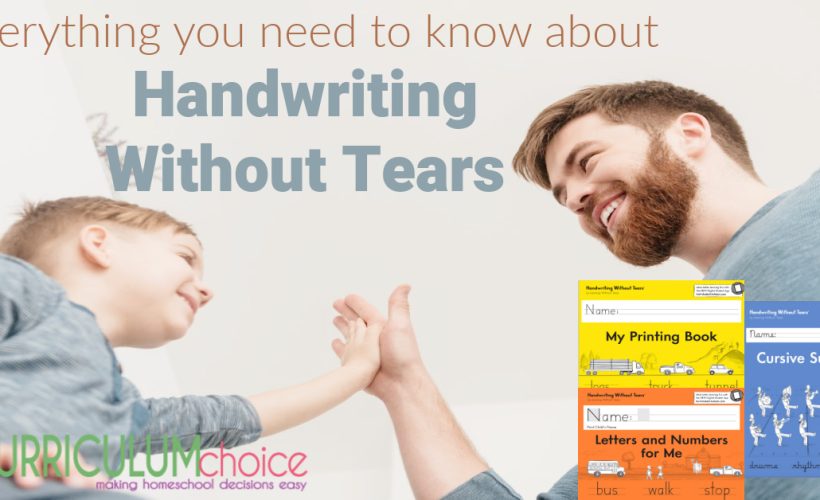 Handwriting Without Tears is a simple to use, affordable, print through cursive handwriting program for kids in Pre-K through grade 5.