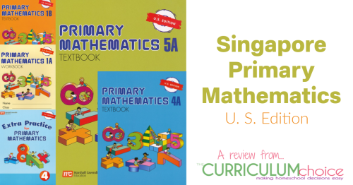 Singapore Primary Mathematics is a mastery based homeschool math curriculum for grades K-6 that uses a concrete-pictorial-abstract approach.