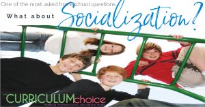 One of the most asked homeschool questions... What about socialization? The most asked homeschool question. Find out some ways to respond when you are asked this question.