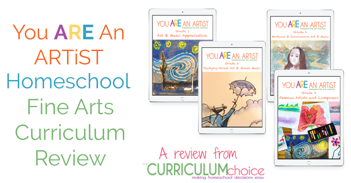 You ARE An ARTiST Fine Arts Curriculum Review