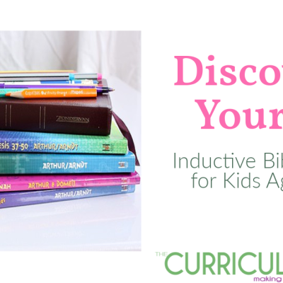 Discover 4 Yourself Inductive Bible Studies for Kids