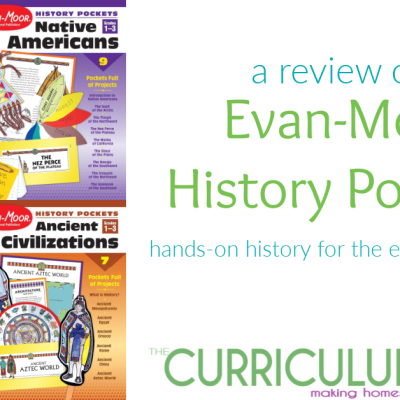 Evan-Moor History Pockets offers a variety of history topics with a hands-on approach for the elementary years.