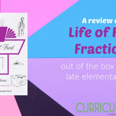 A review of Life of Fred – Fractions