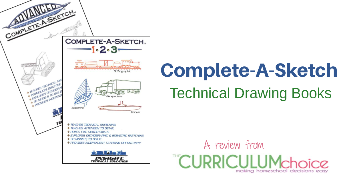 Complete-A-Sketch Technical Art for Homeschoolers