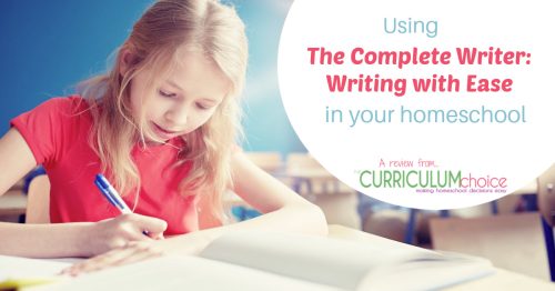 The Complete Writer: Writing with Ease 4 book series is designed to teach elementary students how to transform thoughts into well-structured written paragraphs.