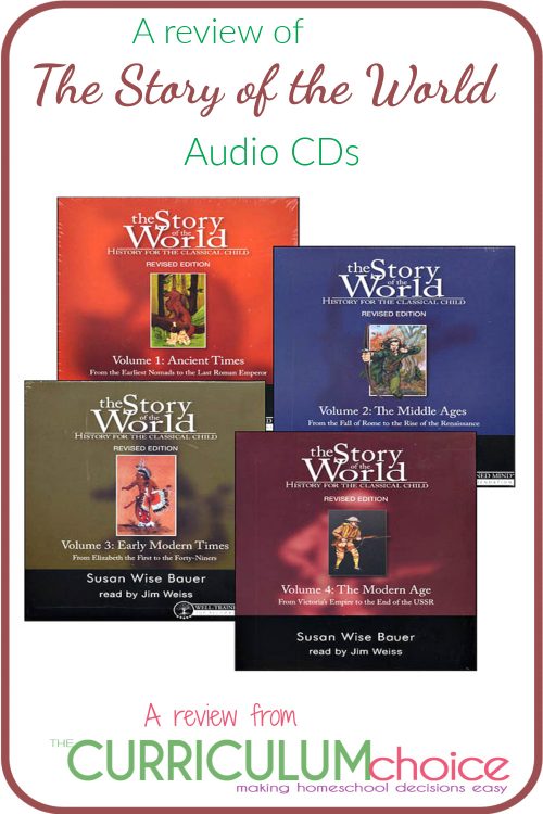 Story of the World Audio CDs The Curriculum Choice