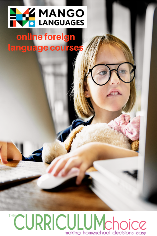 Mango Languages is an online foreign language course option that offers a myriad of languages for all ages! 