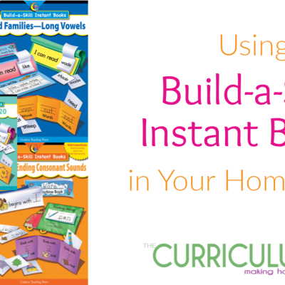 Using Build-a-Skill Instant Books in Your Homeschool