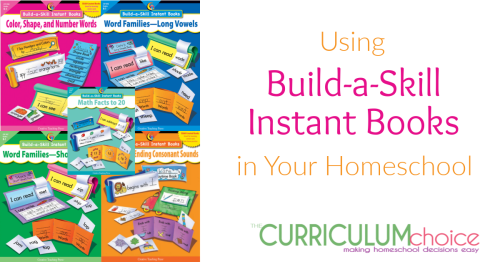 Build-a-Skill Instant Books are a lapbook style, hands-on way to teach elementary language arts and math concepts.