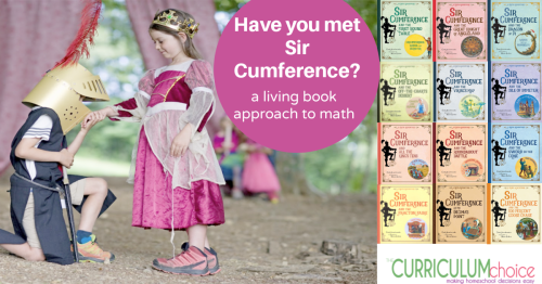 Join Sir Cumference, Lady Di of Ameter, and their son Radius for wordplay, puns, and problem solving in this fun, living book series!