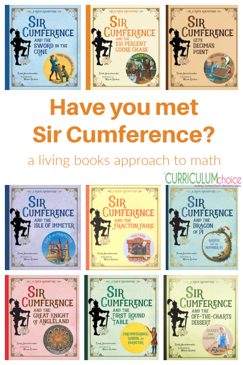 Join Sir Cumference, Lady Di of Ameter, and their son Radius for wordplay, puns, and problem solving in this fun, living book series!