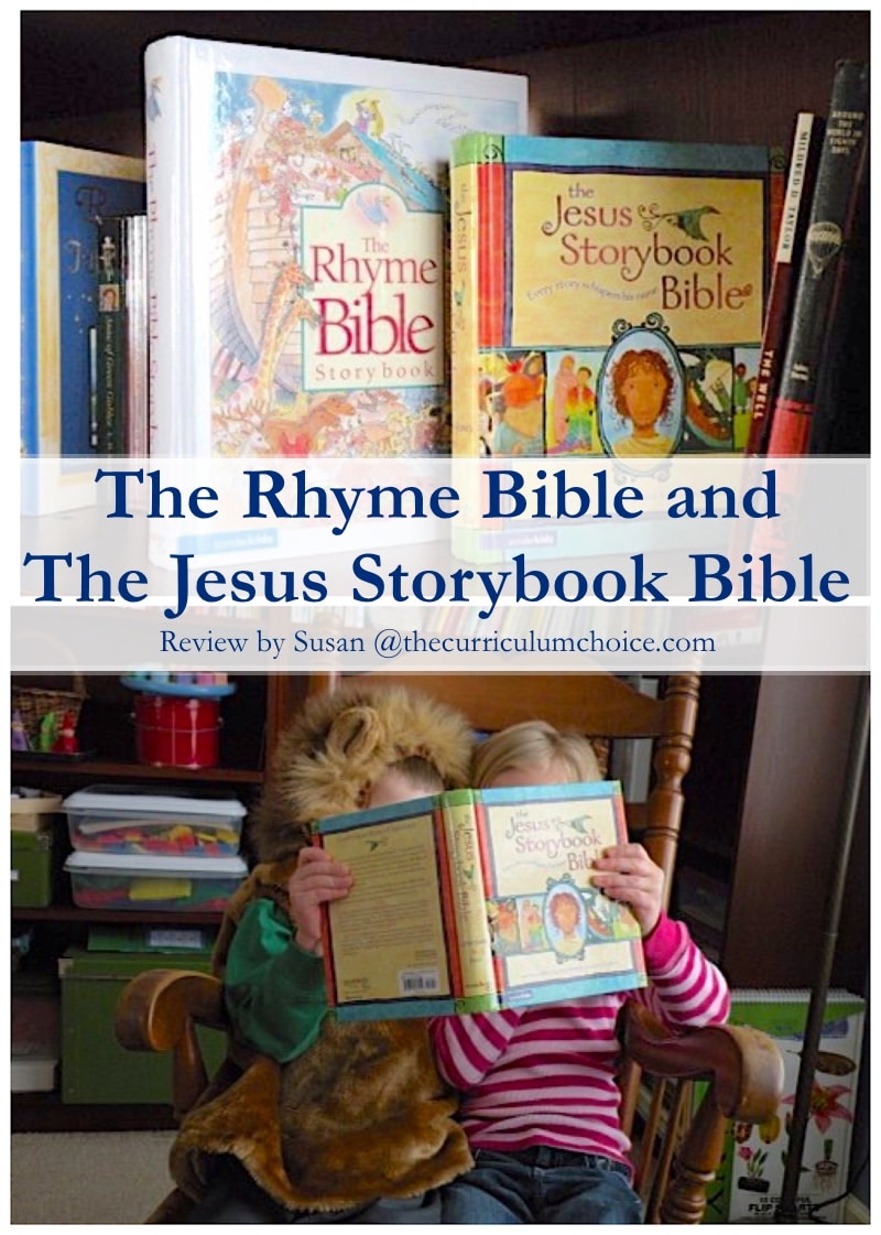 Bibles Abound:  The Rhyme Bible and The Jesus Storybook Bible