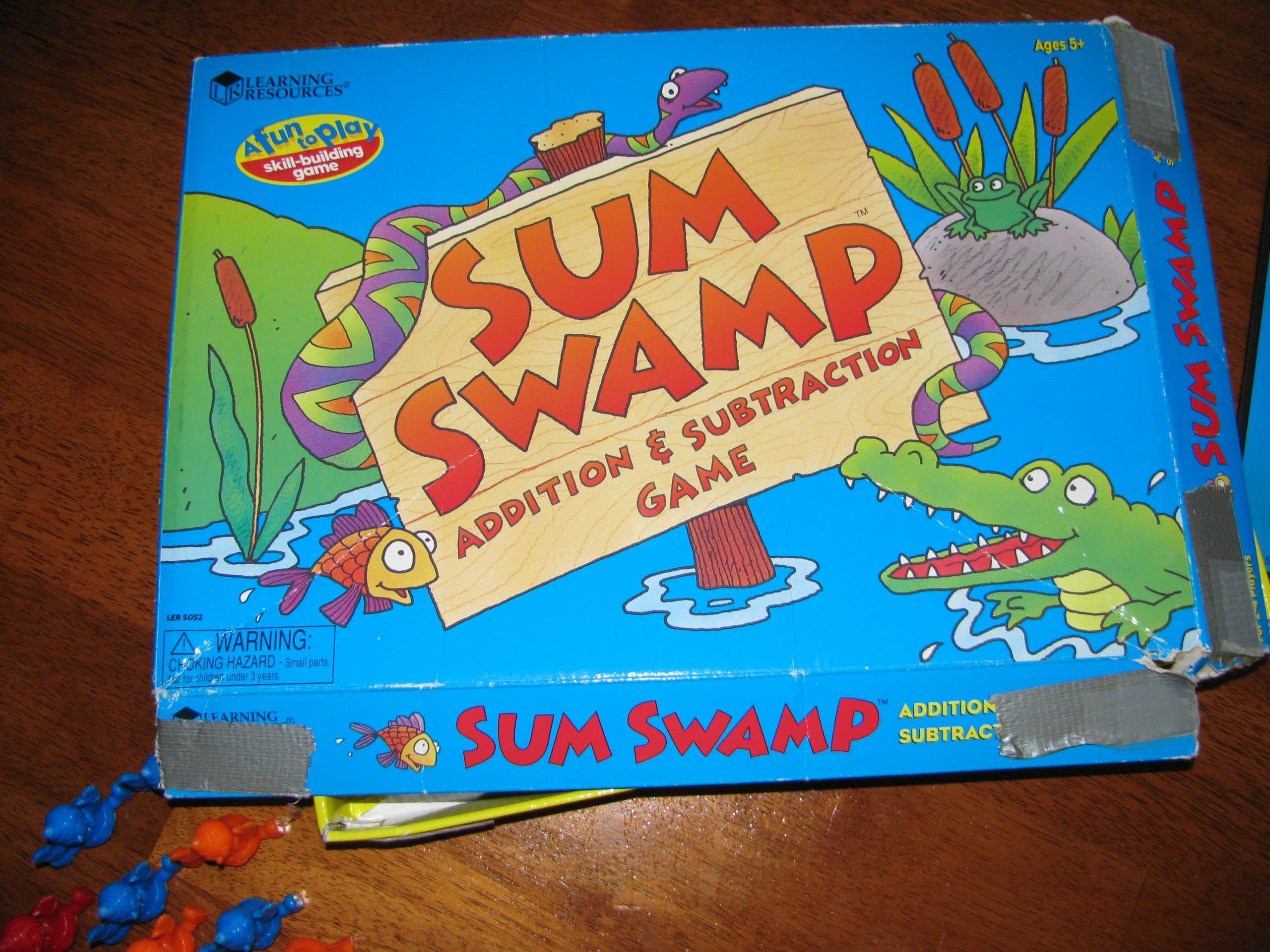 Learn Addition and Subtraction Facts with Sum Swamp