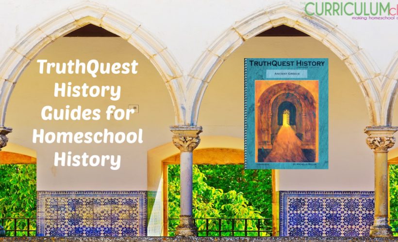 TruthQuest History Guides offer a living literature approach to history that helps tie all the pieces together creating a full historical picture without using a traditional textbook.