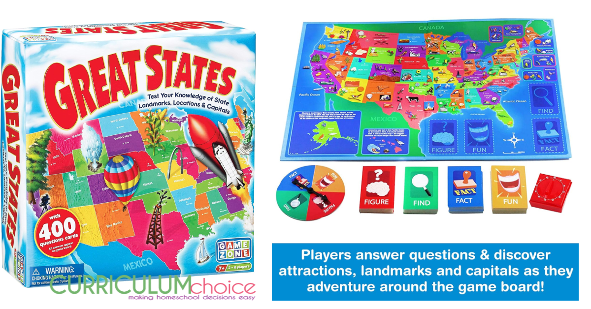 Great States Geography Game
