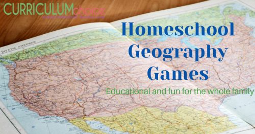 This is a selection of Homeschool Geography Games that are a fun, hands-on way to learn about the United States of America & World Geography.