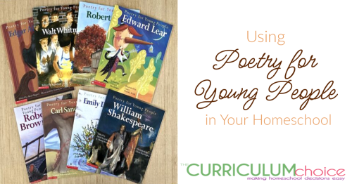 With Poetry for Young People kids can read poetry, learn about each poet, read an explanation of the poem, and enjoy beautiful illustrations.