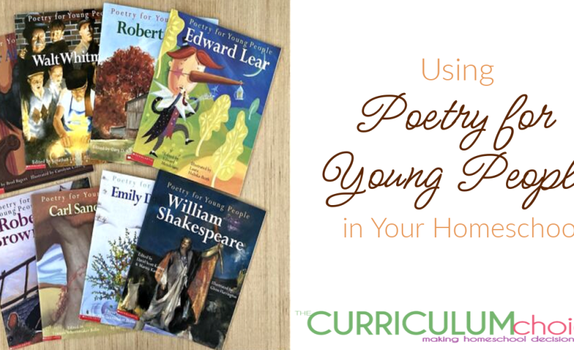 With Poetry for Young People kids can read poetry, learn about each poet, read an explanation of the poem, and enjoy beautiful illustrations.