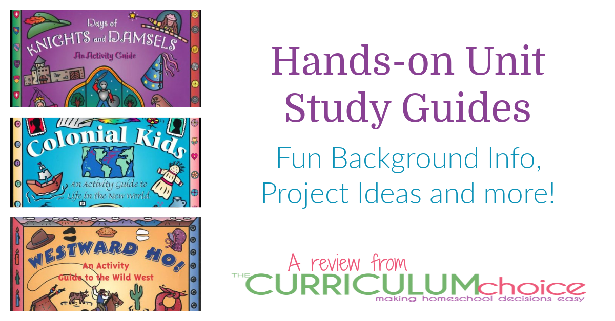 Hands-On Unit Study Guides for Homeschool