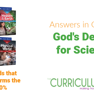 Answers in Genesis: God’s Design for Science Curriculum Review