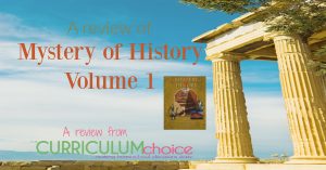 Mystery of History Volume 1 is a complete, chronological history of the world, which combines both secular and Biblical history. A review from The Curriculum Choice.