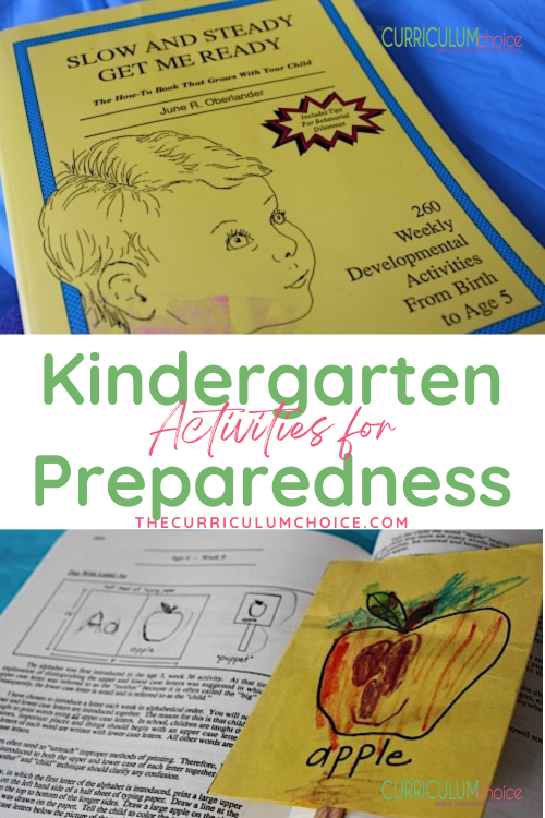 Slow and Steady Get Me Ready is a great resource for homeschool activities for kindergarten preparedness. Weekly developmental activities for birth to age give that are easy to incorporate into your homeschool day.