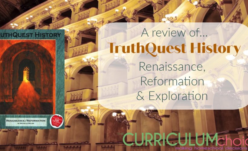 TruthQuest History homeschool history curriculum combines Charlotte Mason & Classical methods to put God back at the center of the past.