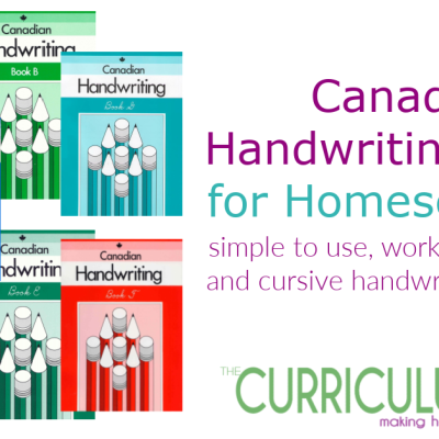 The Canadian Handwriting Series is a 7 book series for kids in grades 1-7 to learn handwriting in both print and cursive. A simple workbook style makes these easy to use!