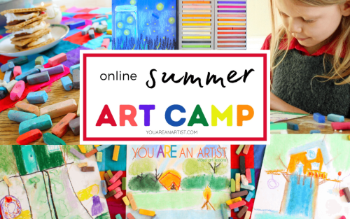 You ARE an ARTiST Online Summer Art Camp!