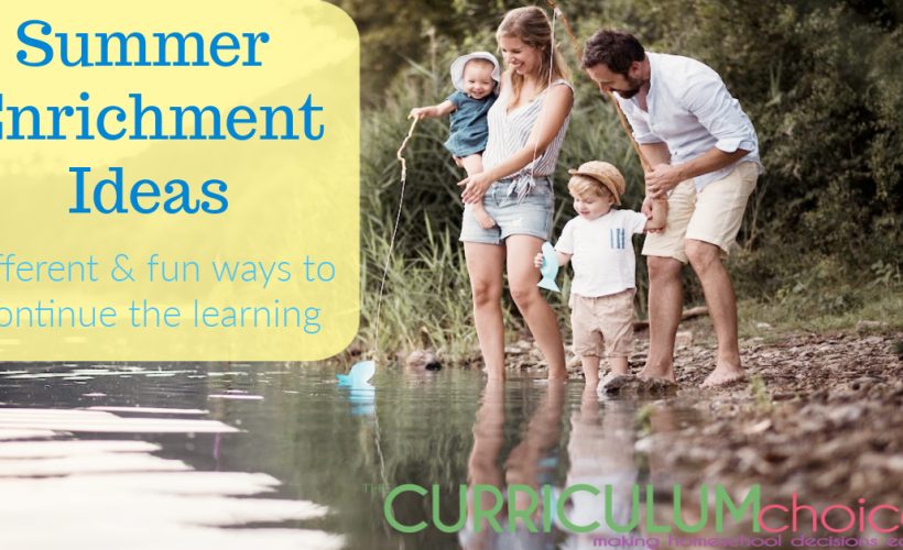 Summer Enrichment Ideas - different fun ways to continue the learning through the summer. Workbooks, activities, reading incentives and more!