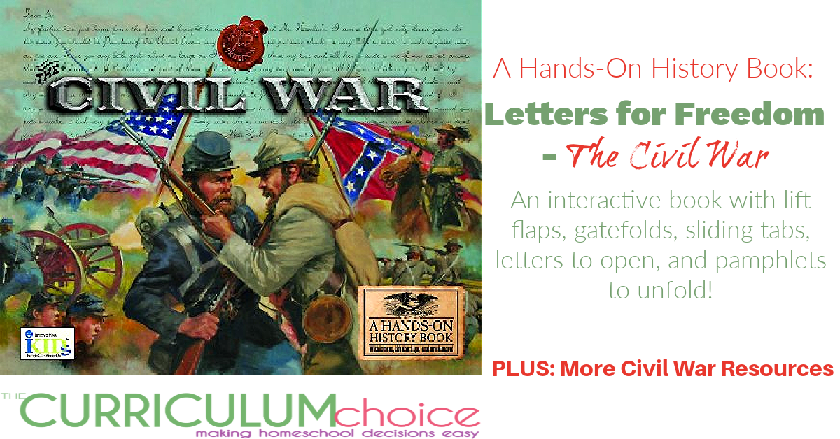 Hands-On History Homeschool Book: Letters for Freedom