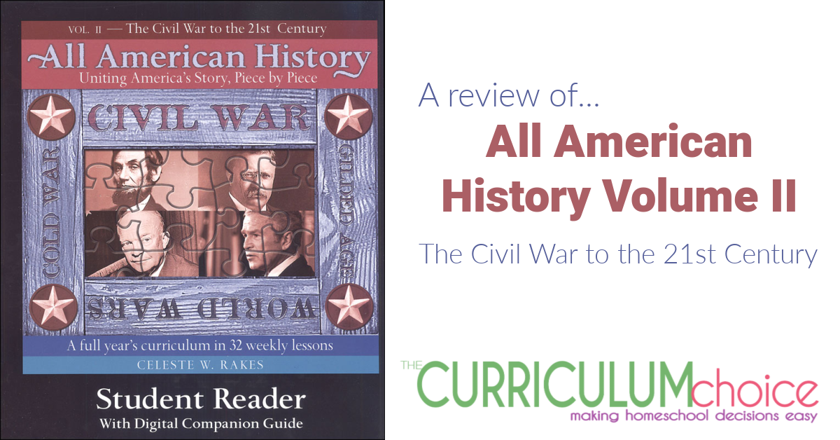 All American History – The Civil War to the 21st Century