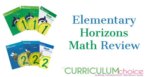 Horizons Math from Alpha & Omega offers a spiral approach to math with their elementary math curriculum options.