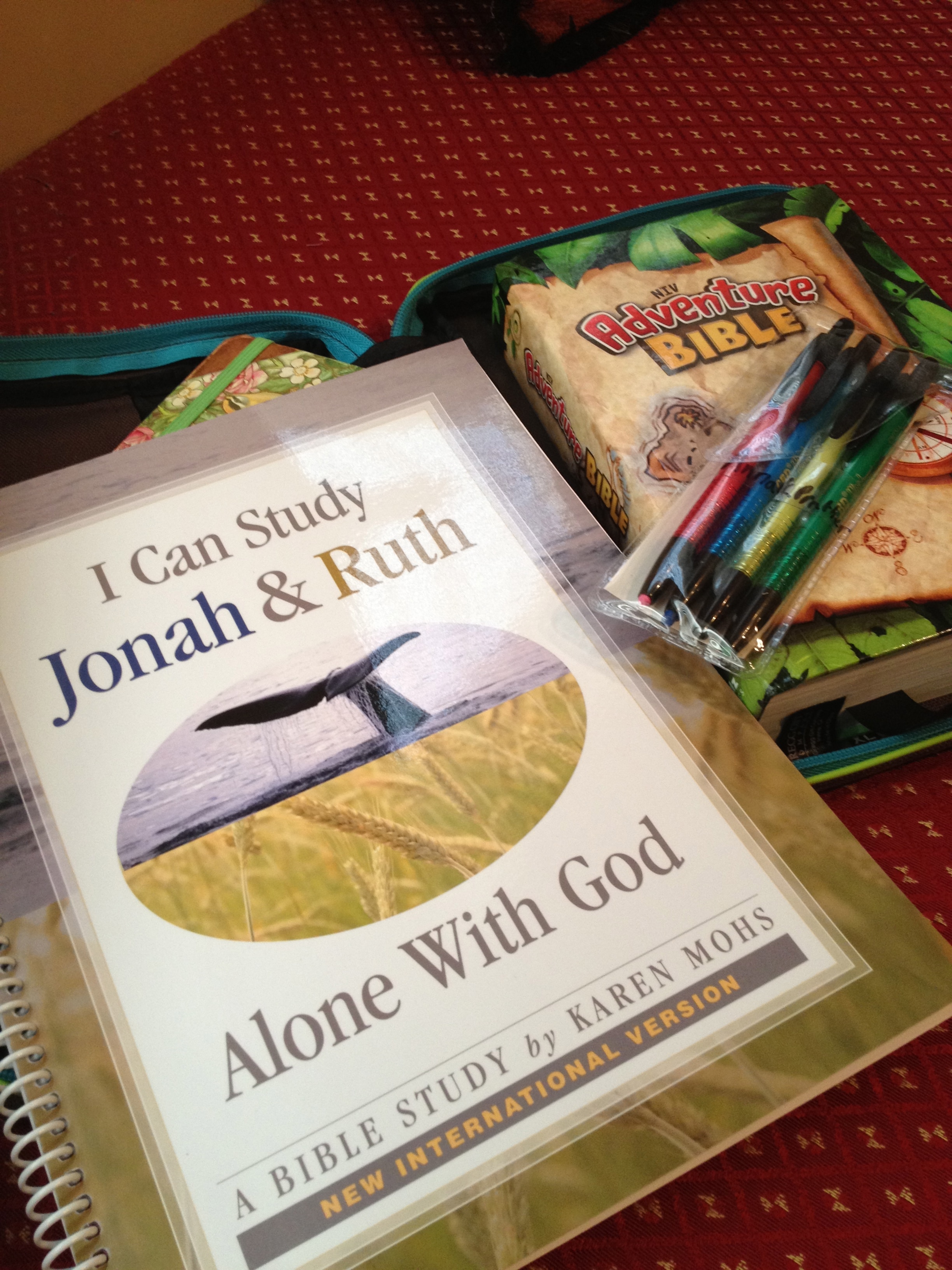 I Can Study Jonah & Ruth Alone With God