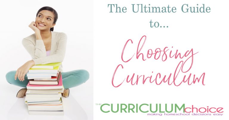 Choosing Middle School Homeschool Curriculum - The Curriculum Choice