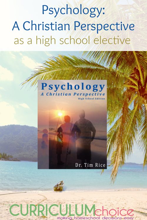 Psychology: A Christian Perspective gives your high schoolers a context and understanding of Psychology from a Christian perspective.