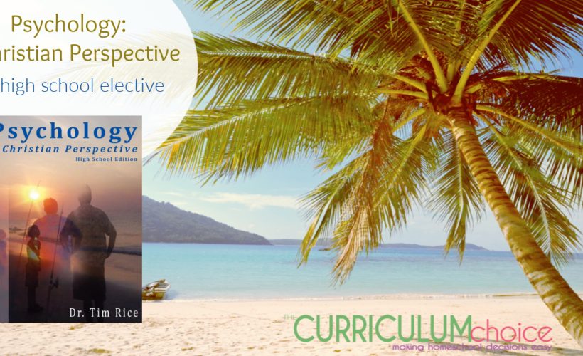 Psychology: A Christian Perspective gives your high schoolers a context and understanding of Psychology from a Christian perspective.