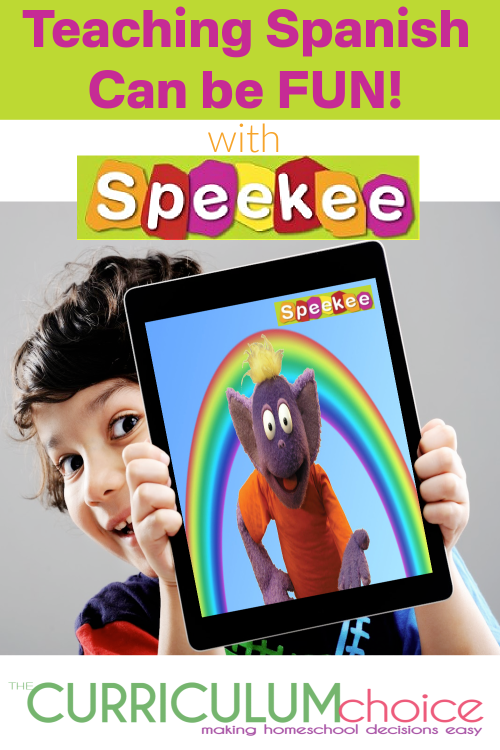 Teaching Spanish CAN be easy with Speekee®! Online Spanish Learning for kids ages 4-8+ that uses engaging videos to create full immersion.