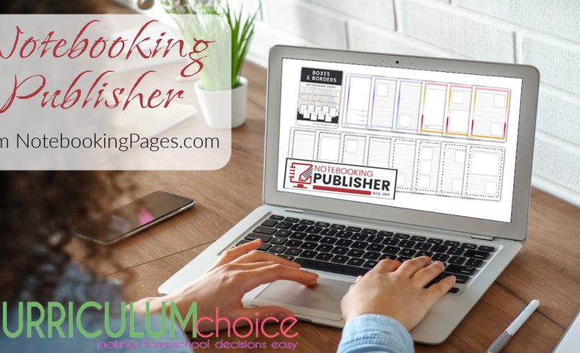 The Notebooking Publisher from Notebooking Pages.com allows you to create your own notebooking pages, copywork pages, printables, and more!