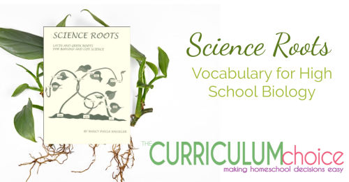 Nearly all science vocabulary rests upon Latin & Greek roots. With Science Roots students learn 123 of the most useful science roots.