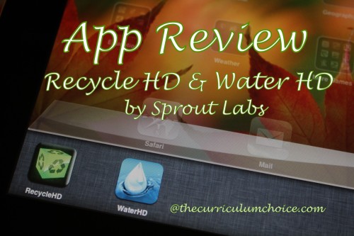 Water Cycle HD and Recycle HD Apps by Sprout Lab