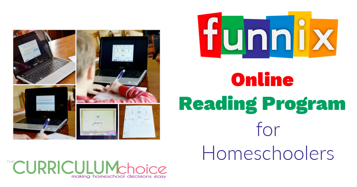 Funnix Online Reading Program for Homeschoolers - The Curriculum Choice