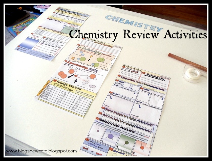 Chemistry Study Folder {Real Science 4 Kids Chemistry Level 1}