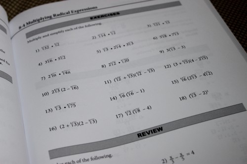 No-Nonsense Algebra - The Curriculum Choice